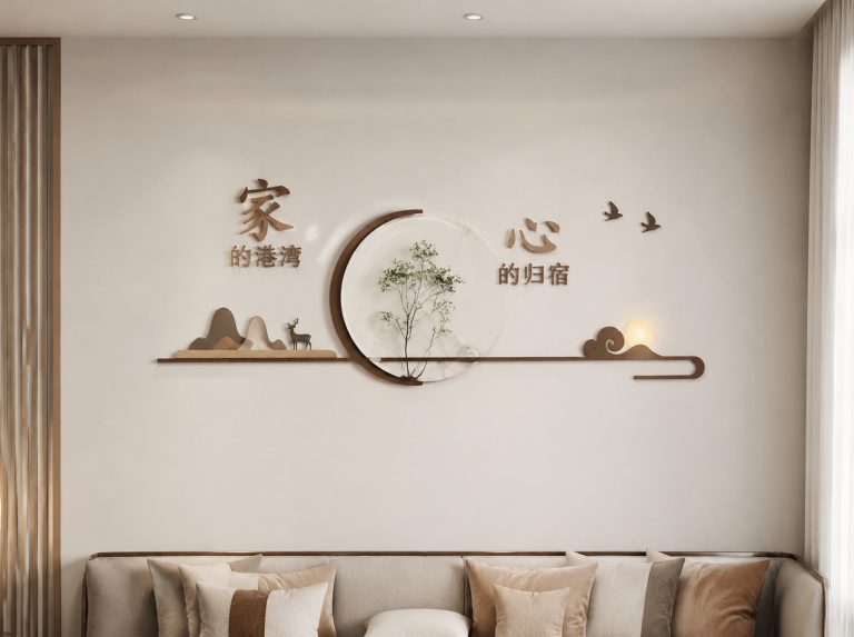 韶关发展历程墙与展馆画框系统